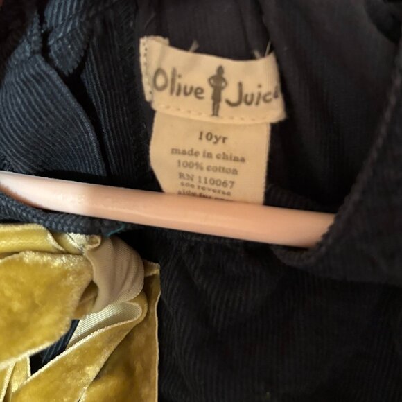 Olive Juice 10yr lightweight corduroy dress (matching 8yr available) - Picture 4 of 7